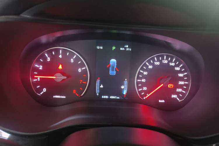 Used BYD Song MAX 2019 1.5T Automatic Smart Connect Ruiyi Sunroof Model 7 Seats China VI Standard Instrument Cluster