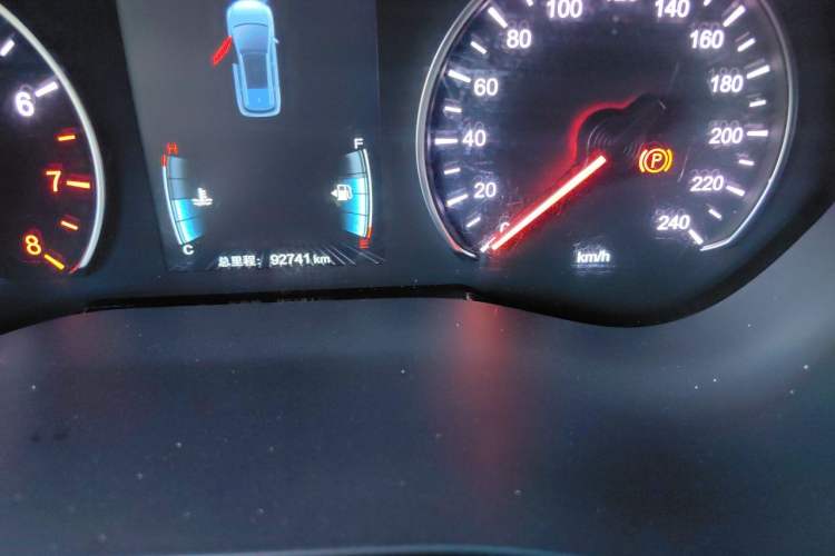 Used BYD Song MAX 2019 1.5T Automatic Smart Connect Ruiyi Model 7 Seats China VI Standard Odometer Close Up