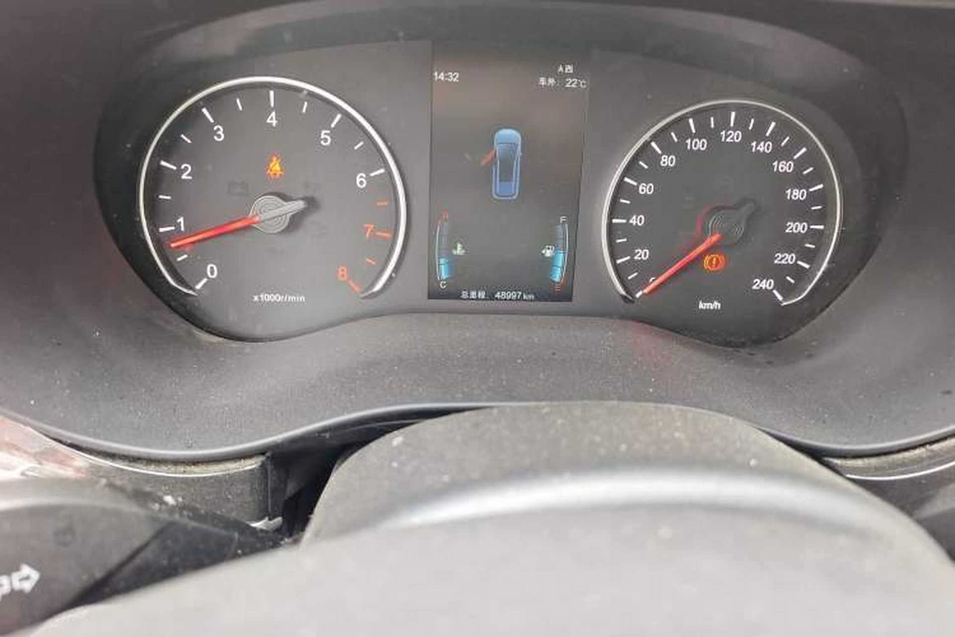 Used BYD Song MAX 2019 1.5T Manual Smart Connect Ruiyi Sunroof Model 6 Seats China VI Standard Odometer Close Up
