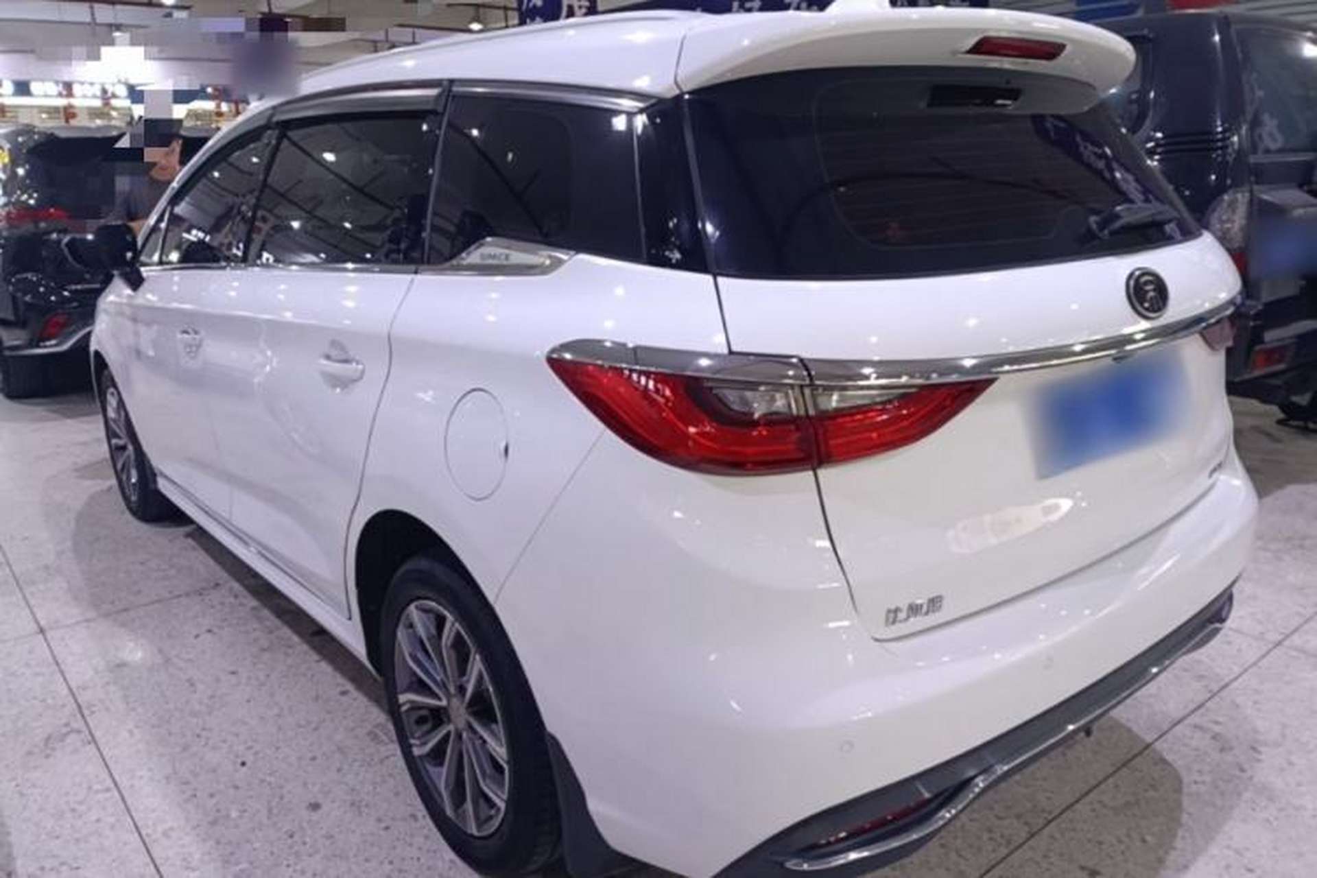 Used BYD Song MAX 2019 1.5T Automatic Smart Connect Ruiyi Sunroof Model 7 Seats China VI Standard Rear Left 45 Deg