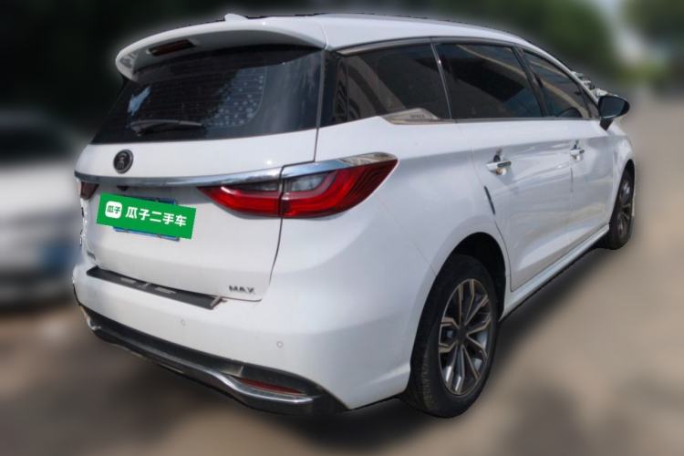 Used BYD Song MAX 2019 1.5T Automatic Smart Connect Prestige 7-Seater China VI Standard Rear Right 45 Deg