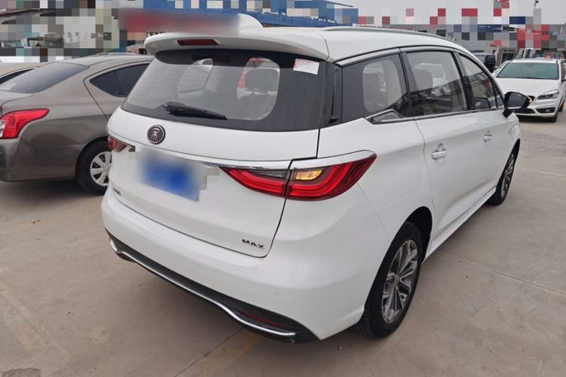 Used BYD Song MAX 2019 1.5T Automatic Smart Connect Ruiyi Sunroof Version 6 Seats China VI Standard Rear Right 45 Deg