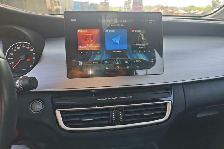 Used BYD Song MAX 2021 Upgraded Model 1.5T Automatic Luxury 7-Seater Audio And AC Panel