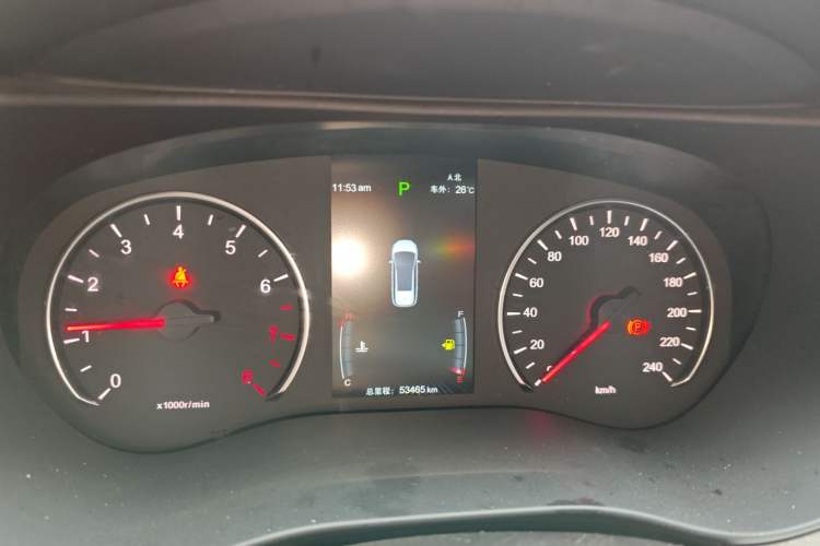 Used BYD Song MAX 2021 Upgraded Model 1.5T Automatic Luxury 7-Seater Instrument Cluster
