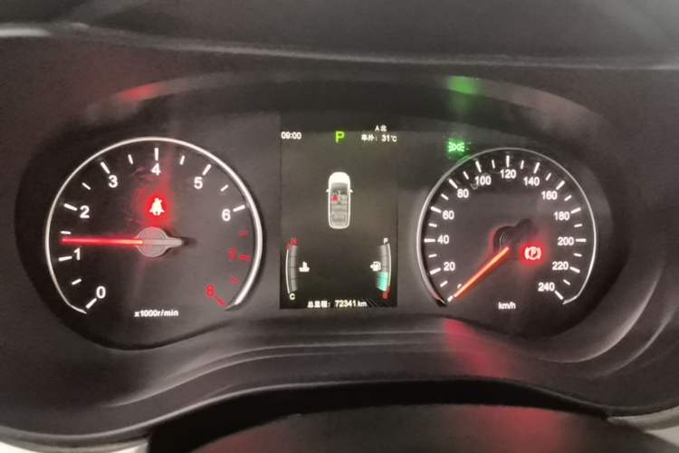 Used BYD Song MAX 2021 Upgraded Model 1.5T Automatic Luxury 7-Seater Instrument Cluster