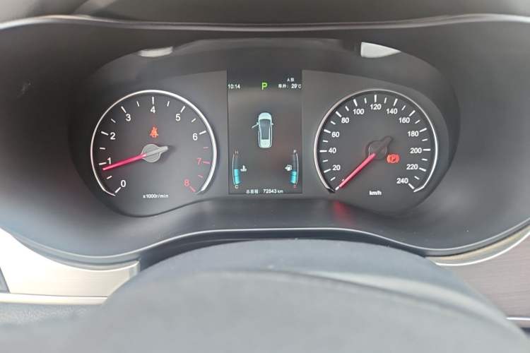 Used BYD Song MAX 2021 Upgraded Model 1.5T Automatic Luxury 7-Seater Instrument Cluster