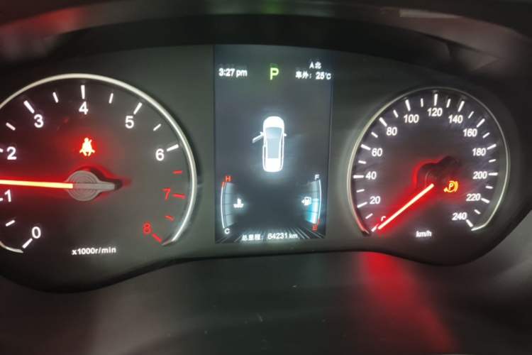 Used BYD Song MAX 2021 Upgraded Model 1.5T Automatic Luxury 7-Seater Instrument Cluster
