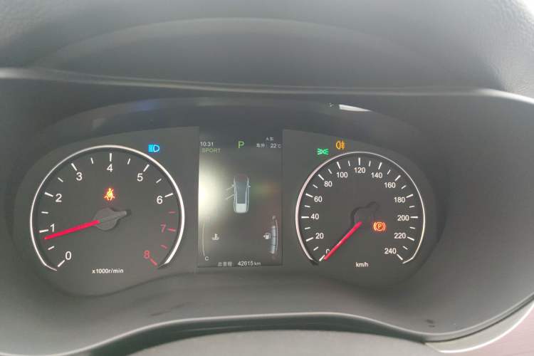 Used BYD Song MAX 2021 Upgraded Model 1.5T Automatic Luxury 7-Seater Instrument Cluster