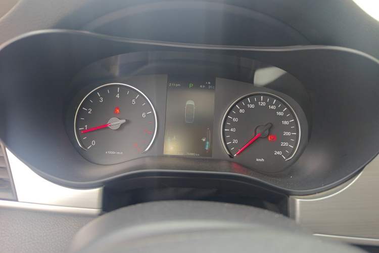 Used BYD Song MAX 2021 Upgraded Model 1.5T Automatic Luxury 7-Seater Instrument Cluster