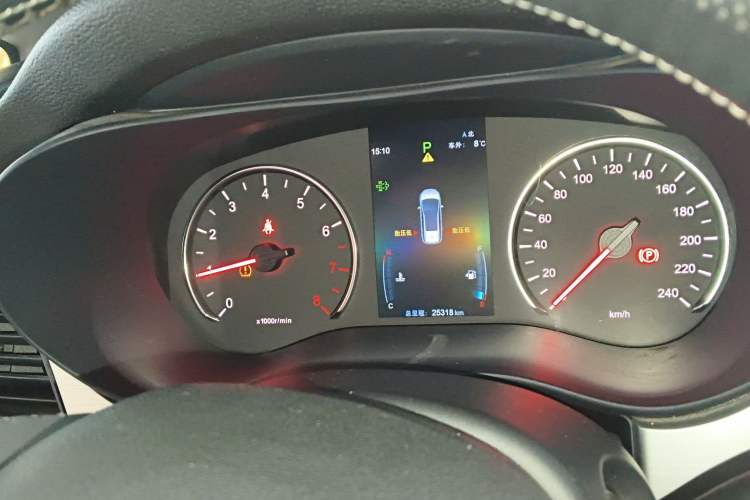 Used BYD Song MAX 2021 Upgraded Model 1.5T Automatic Luxury 6-Seater Instrument Cluster