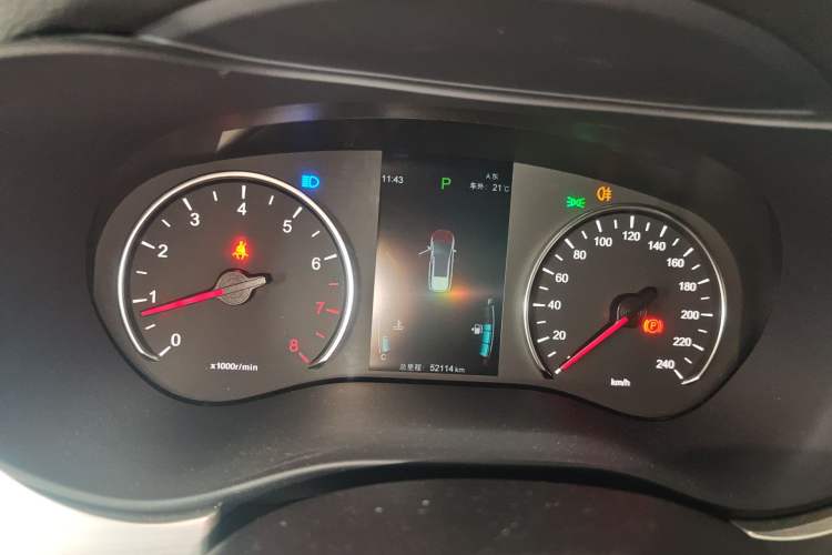 Used BYD Song MAX 2021 Upgraded Model 1.5T Automatic Luxury 7-Seater Instrument Cluster