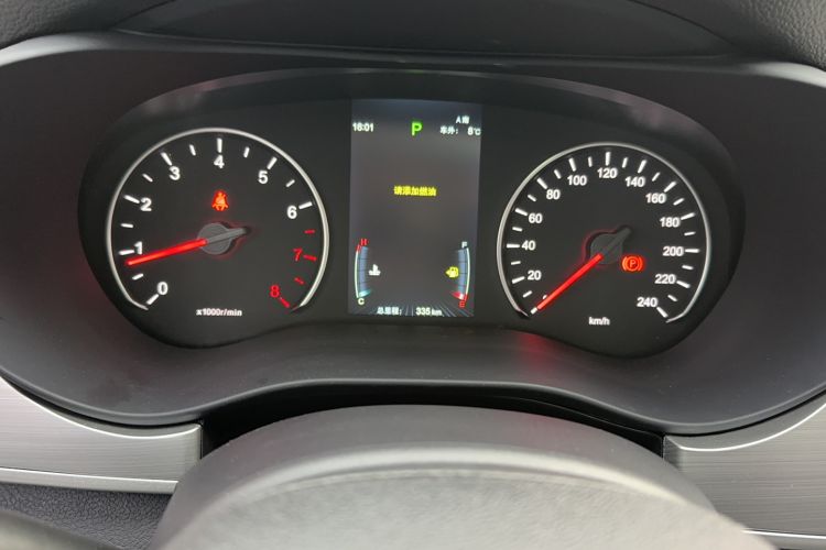 Used BYD Song MAX 2021 Upgraded Model 1.5T Automatic Luxury 6-Seater Odometer Close Up