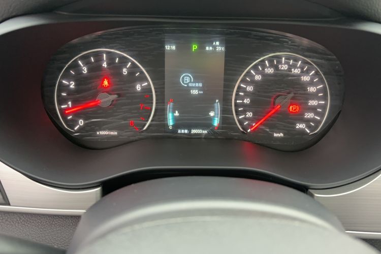 Used BYD Song MAX 2021 Upgraded Model 1.5T Automatic Prestige 7-Seater Odometer Close Up