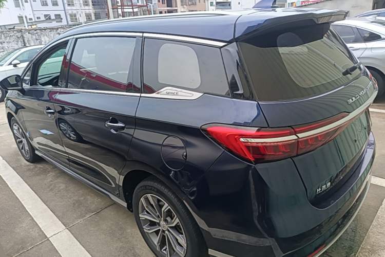 Used BYD Song MAX 2021 Upgraded Model 1.5T Automatic Prestige 7-Seater Rear Left 45 Deg