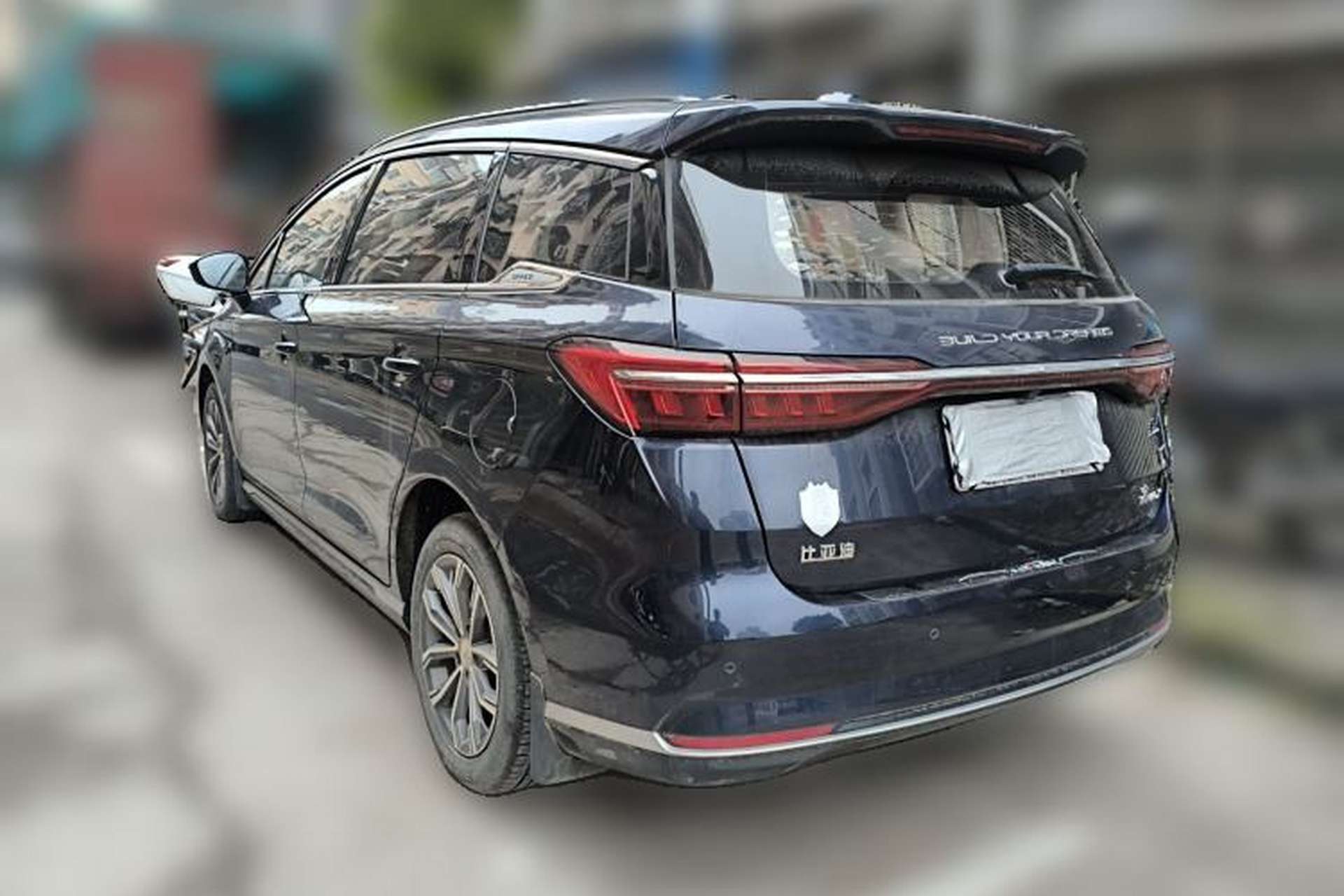 Used BYD Song MAX 2021 Upgraded Model 1.5T Automatic Luxury 7-Seater Rear Left 45 Deg