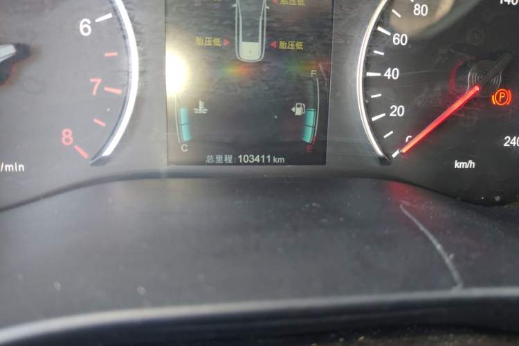 Used BYD Song MAX 2021 Upgraded Model 1.5T Automatic Luxury 7-Seater Odometer Close Up