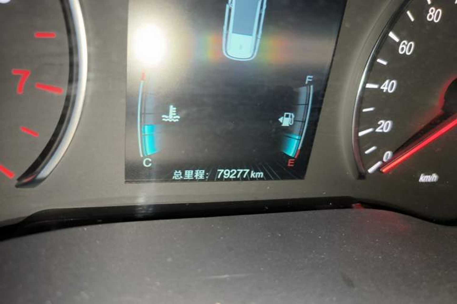 Used BYD Song MAX 2021 Upgraded Model 1.5T Automatic Luxury 7-Seater Odometer Close Up