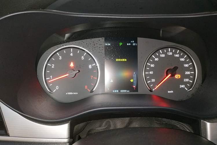 Used BYD Song MAX 2021 Upgraded Model 1.5T Automatic Prestige 6-Seater Instrument Cluster