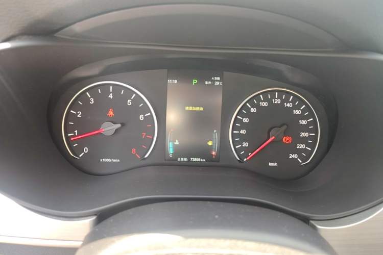 Used BYD Song MAX 2021 Upgraded Model 1.5T Automatic Luxury 7-Seater Instrument Cluster