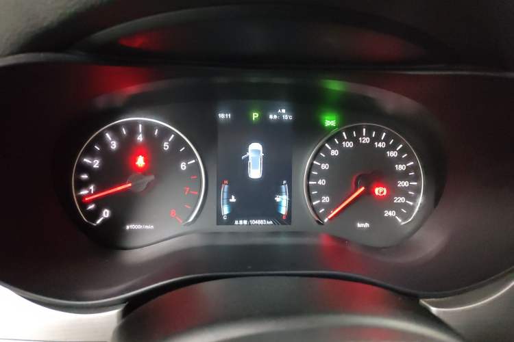 Used BYD Song MAX 2021 Upgraded Model 1.5T Automatic Prestige 7-Seater Instrument Cluster