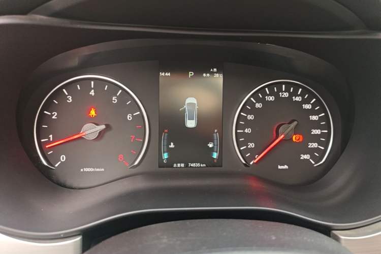 Used BYD Song MAX 2021 Upgraded Model 1.5T Automatic Prestige 7-Seater Instrument Cluster