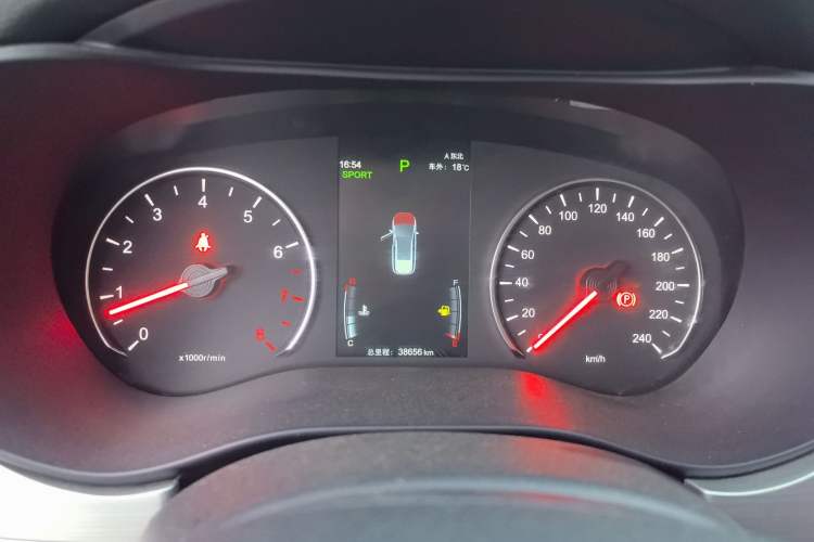 Used BYD Song MAX 2021 Upgraded Model 1.5T Automatic Luxury 7-Seater Instrument Cluster