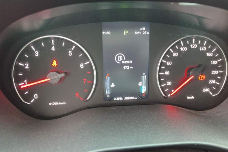Used BYD Song MAX 2021 Upgraded Model 1.5T Automatic Luxury 7-Seater Instrument Cluster