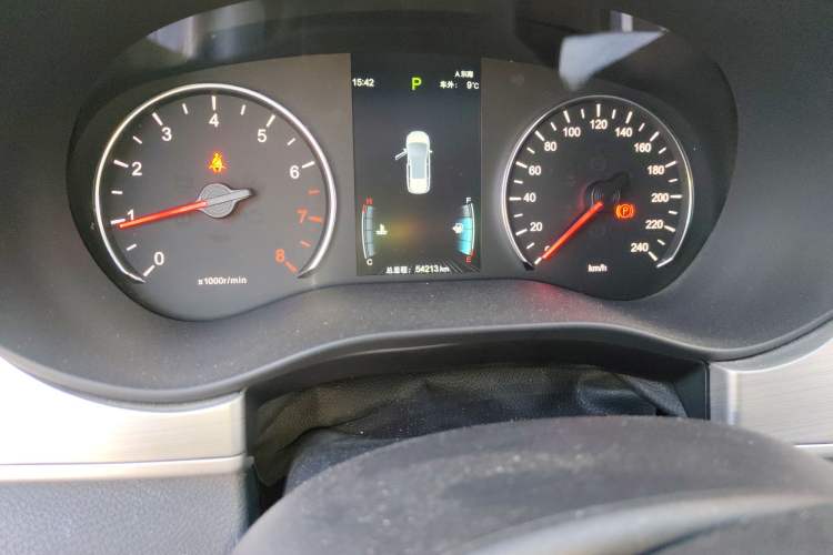 Used BYD Song MAX 2021 Upgraded Model 1.5T Automatic Luxury 6-Seater Instrument Cluster