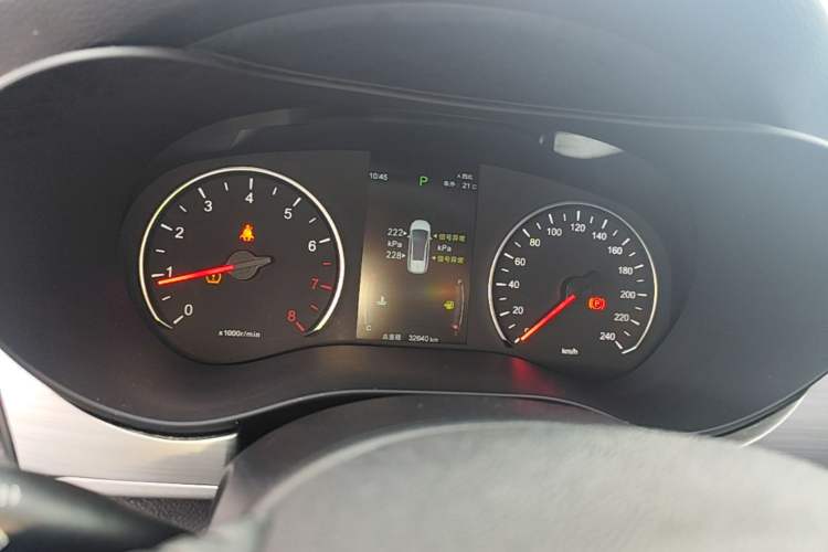 Used BYD Song MAX 2021 Upgraded Model 1.5T Automatic Prestige 7-Seater Instrument Cluster