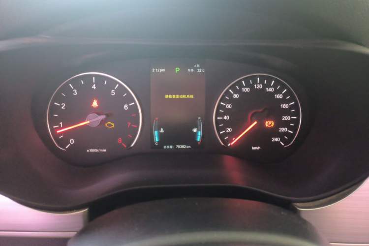 Used BYD Song MAX 2021 Upgraded Model 1.5T Automatic Luxury 7-Seater Instrument Cluster