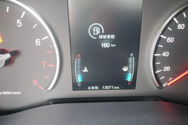 Used BYD Song MAX 2021 Upgraded Model 1.5T Automatic Luxury 7-Seater Odometer Close Up