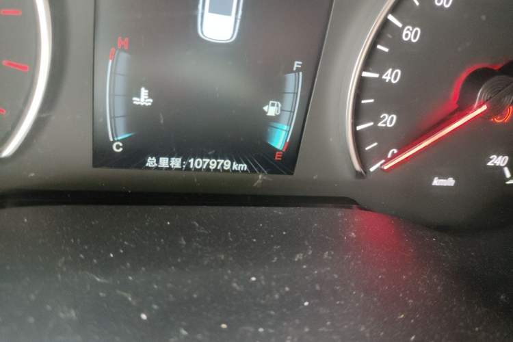 Used BYD Song MAX 2021 Upgraded Model 1.5T Automatic Prestige 7-Seater Odometer Close Up