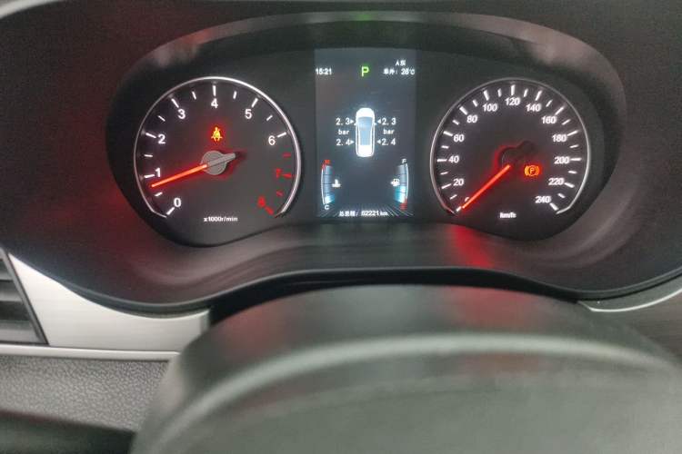 Used BYD Song MAX 2021 Upgraded Model 1.5T Automatic Prestige 7-Seater Odometer Close Up