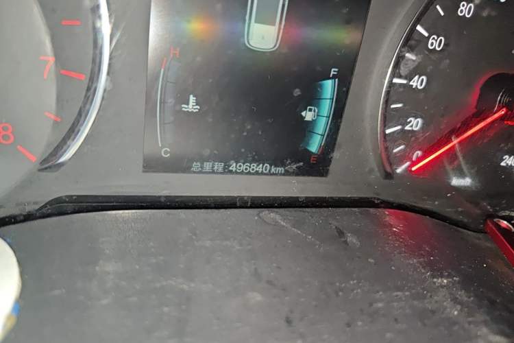 Used BYD Song MAX 2021 Upgraded Model 1.5T Automatic Luxury 7-Seater Odometer Close Up
