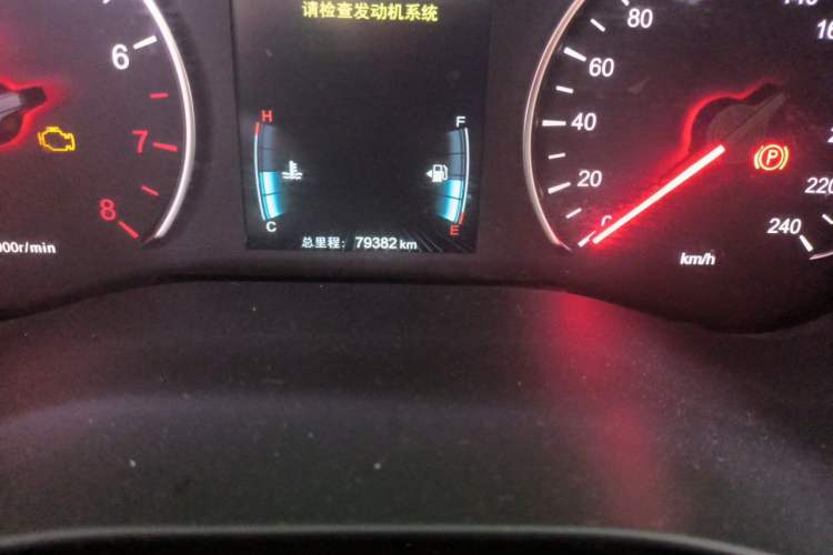 Used BYD Song MAX 2021 Upgraded Model 1.5T Automatic Luxury 7-Seater Odometer Close Up
