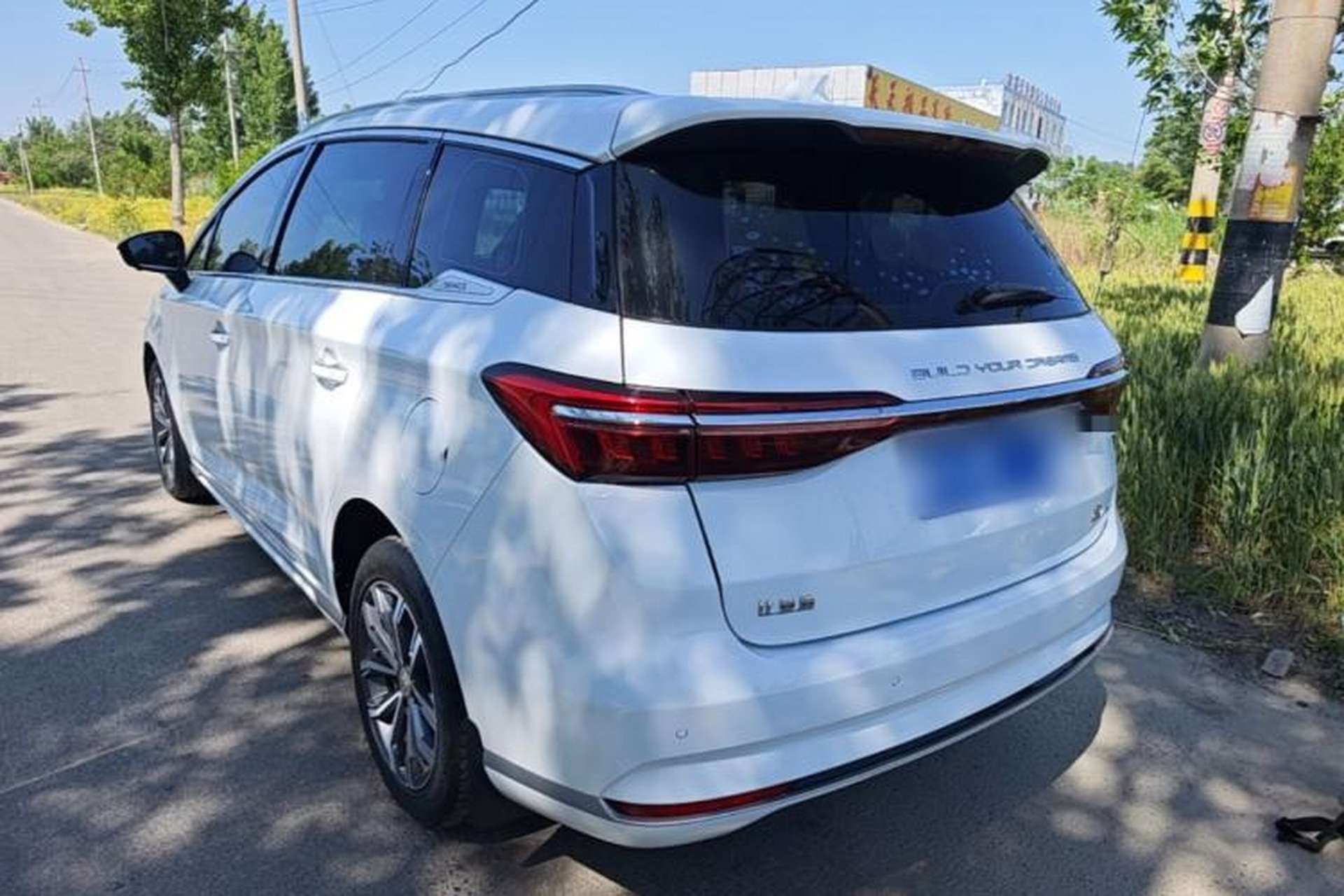 Used BYD Song MAX 2021 Upgraded Model 1.5T Automatic Prestige 7-Seater Rear Left 45 Deg