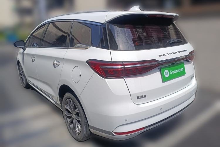 Used BYD Song MAX 2021 Upgraded Model 1.5T Automatic Flagship Version with 6 Seats Rear Left 45 Deg