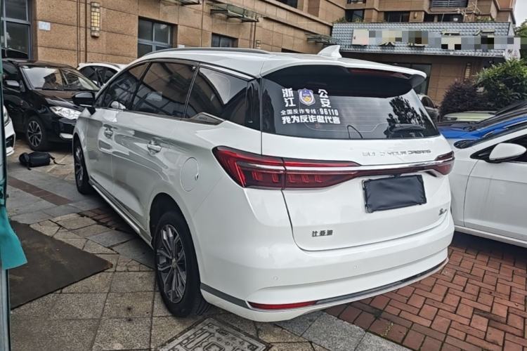 Used BYD Song MAX 2021 Upgraded Model 1.5T Automatic Prestige 7-Seater Rear Left 45 Deg