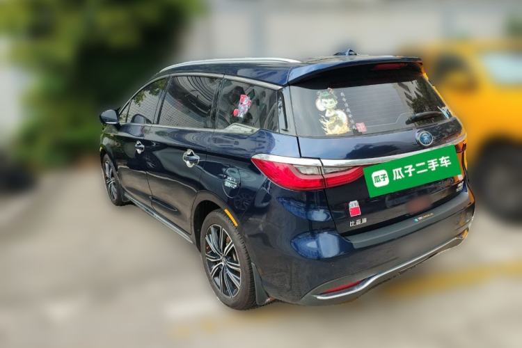 Used BYD Song MAX New Energy 2019 DM 1.5T Smart Connect Enjoyment Model 7 Seats China VI Standard Rear Left 45 Deg