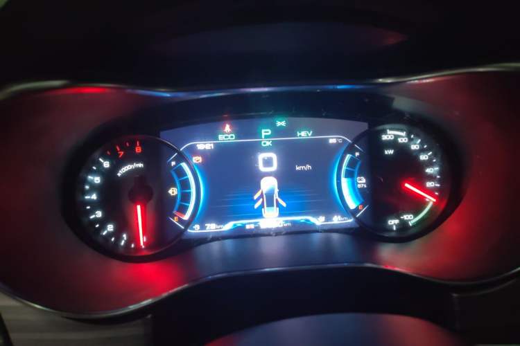 Used BYD Song MAX New Energy 2019 DM 1.5T Smart Connect Enjoyment Model 7 Seats China V Emission Standard Instrument Cluster