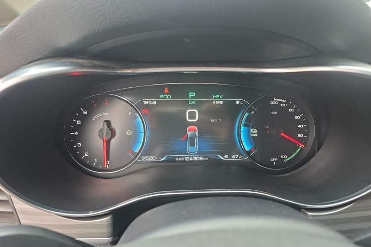 Used BYD Song MAX New Energy 2019 DM 1.5T Smart Connect Enjoyment Model 6-Seater China V Standard Instrument Cluster