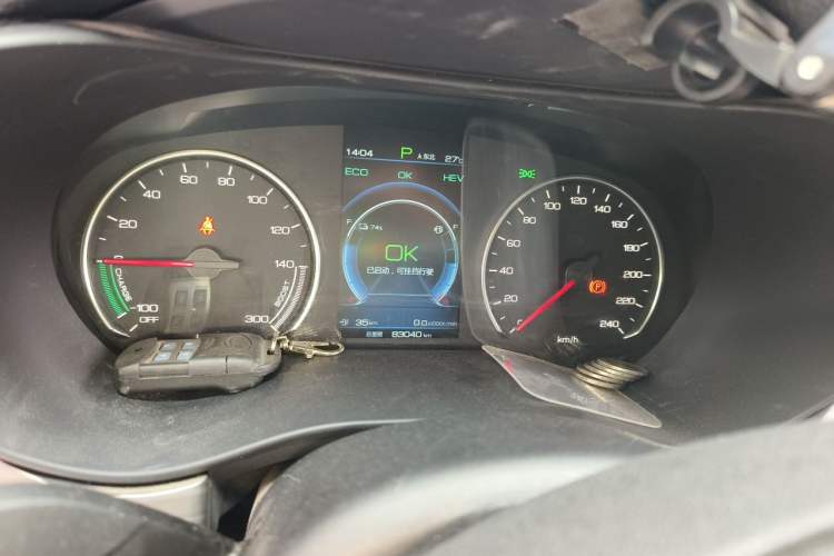 Used BYD Song MAX New Energy 2019 DM 1.5T Smart Connect Advanced 7-Seater China VI Standard Instrument Cluster