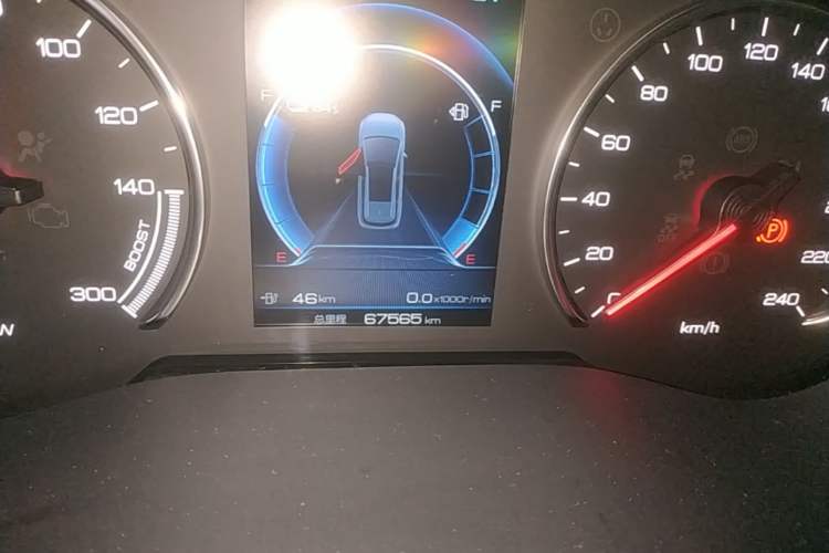 Used BYD Song MAX New Energy 2019 DM 1.5T Smart Connect Advanced 6-Seater China VI Standard Instrument Cluster