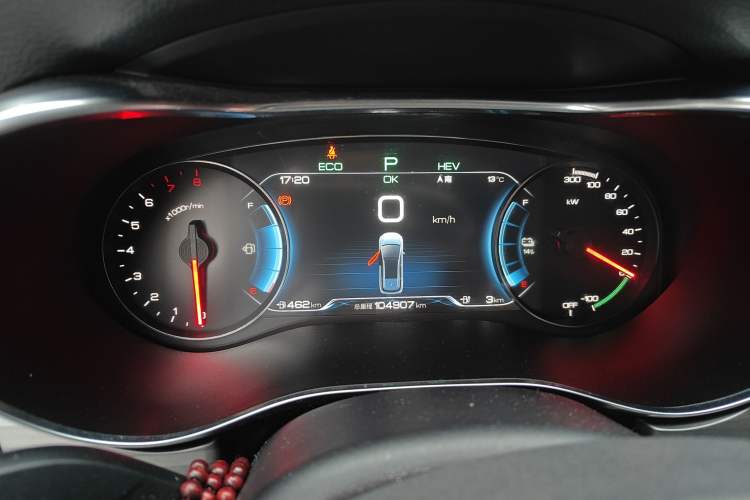 Used BYD Song MAX New Energy 2019 DM 1.5T Smart Connect Enjoyment Model 7 Seats China V Emission Standard Instrument Cluster
