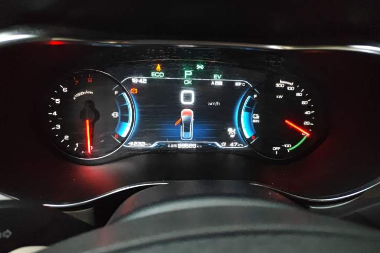 Used BYD Song MAX New Energy 2019 DM 1.5T Smart Connect Zhiyao Model 6 Seats China VI Standard Instrument Cluster