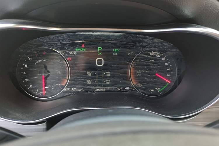 Used BYD Song MAX New Energy 2019 DM 1.5T Smart Connect Zhiyao Model 6 Seats China VI Standard Instrument Cluster