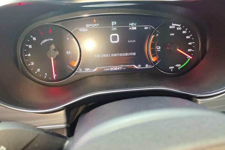 Used BYD Song MAX New Energy 2019 DM 1.5T Smart Connect Enjoyment Model 7 Seats China VI Standard Odometer Close Up