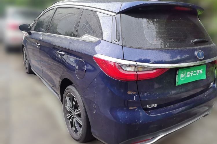 Used BYD Song MAX New Energy 2019 DM 1.5T Smart Connect Enjoyment Model 7 Seats China VI Standard Rear Left 45 Deg