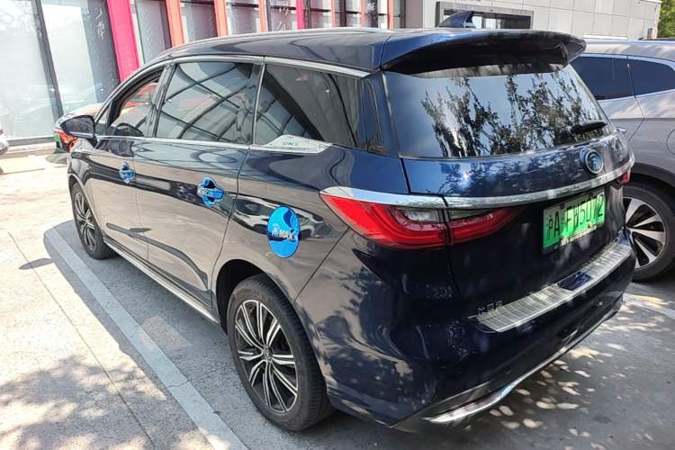 Used BYD Song MAX New Energy 2019 DM 1.5T Smart Connect Zhiyao Model 6 Seats China VI Standard Rear Left 45 Deg