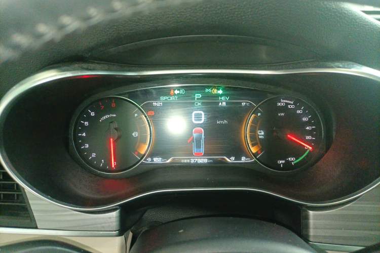 Used BYD Song MAX New Energy 2019 DM 1.5T Smart Connect Zhiyao Model 6-Seater China V Emission Standard Instrument Cluster